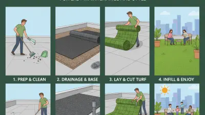 2025 How to Install Rooftop Artificial Grass for Easy Maintenance and Style