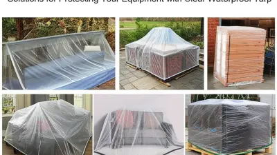 Solutions for Protecting Your Equipment with Clear Waterproof Tarp